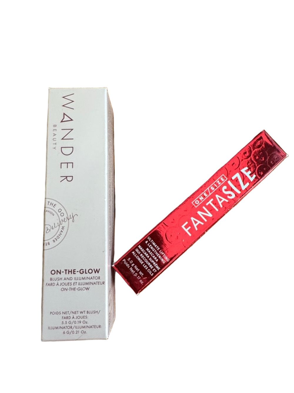 Wander On-The-Glow Blush & Fantasize ultimate lifting mascara‎